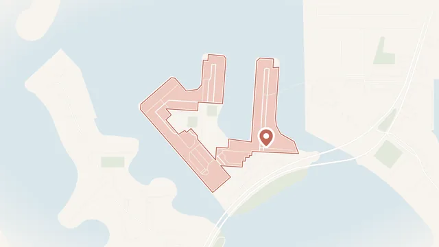 Map of Bay Island