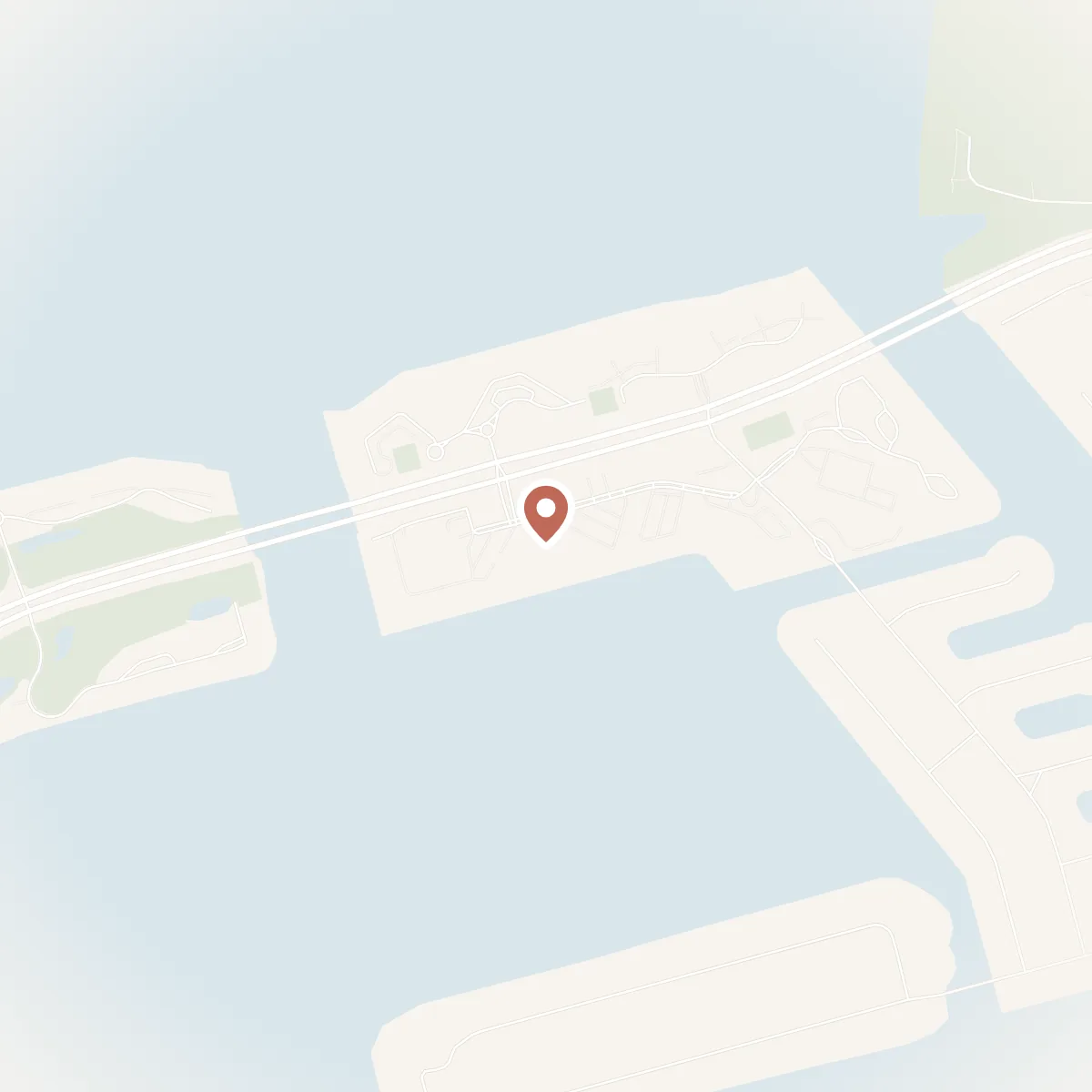 Map of Bayway Isles Point Brittany