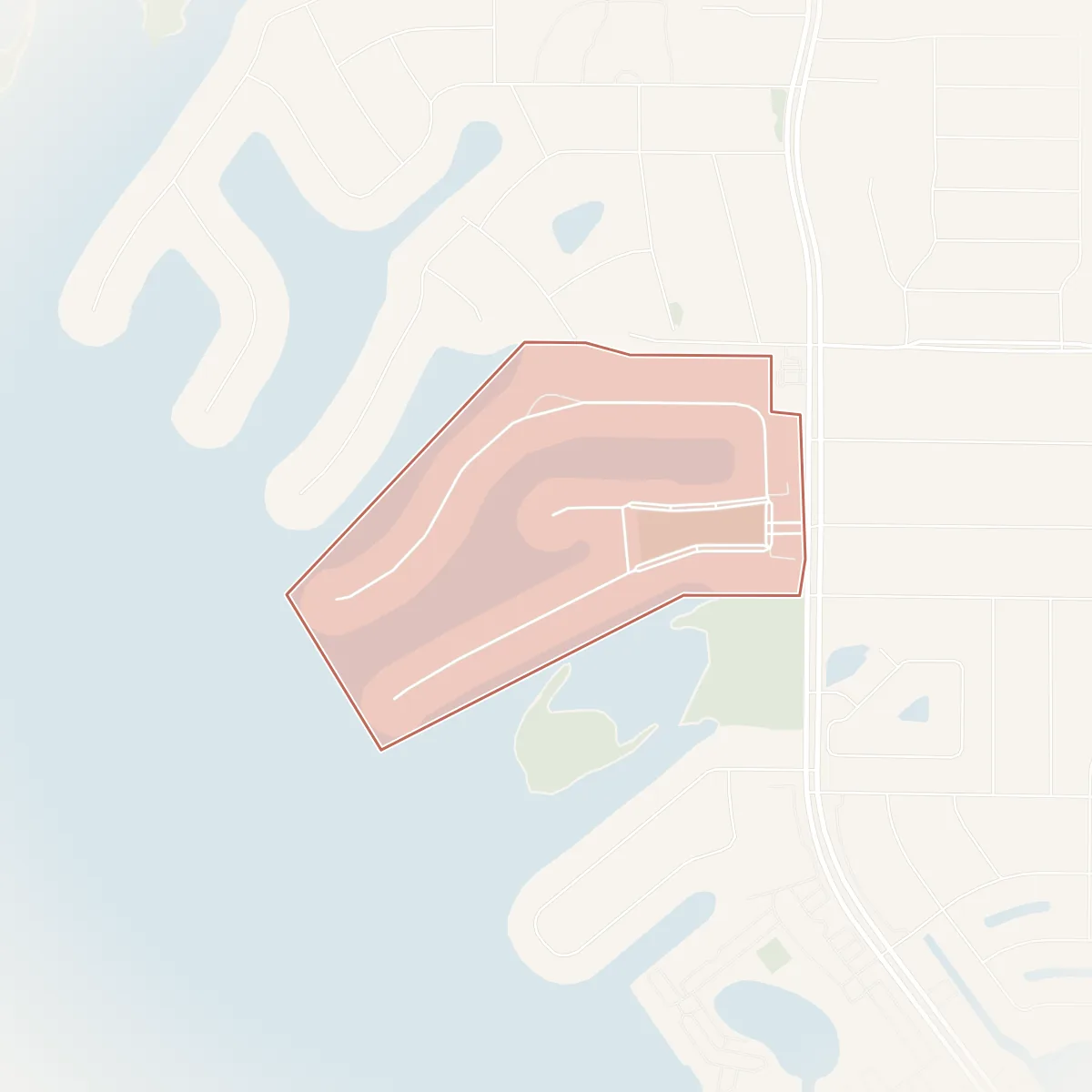 Map of Boca Ciega Point