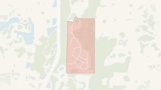 Map of Del Webb River Reserve