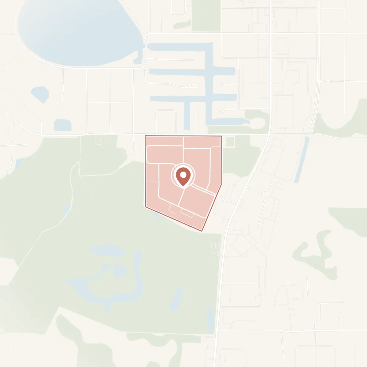 Map of Green Dolphin