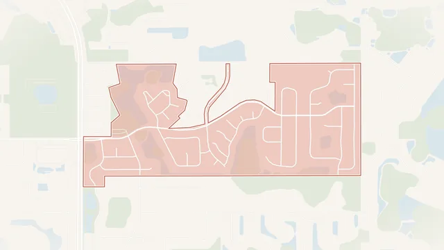 Map of Heritage Lake