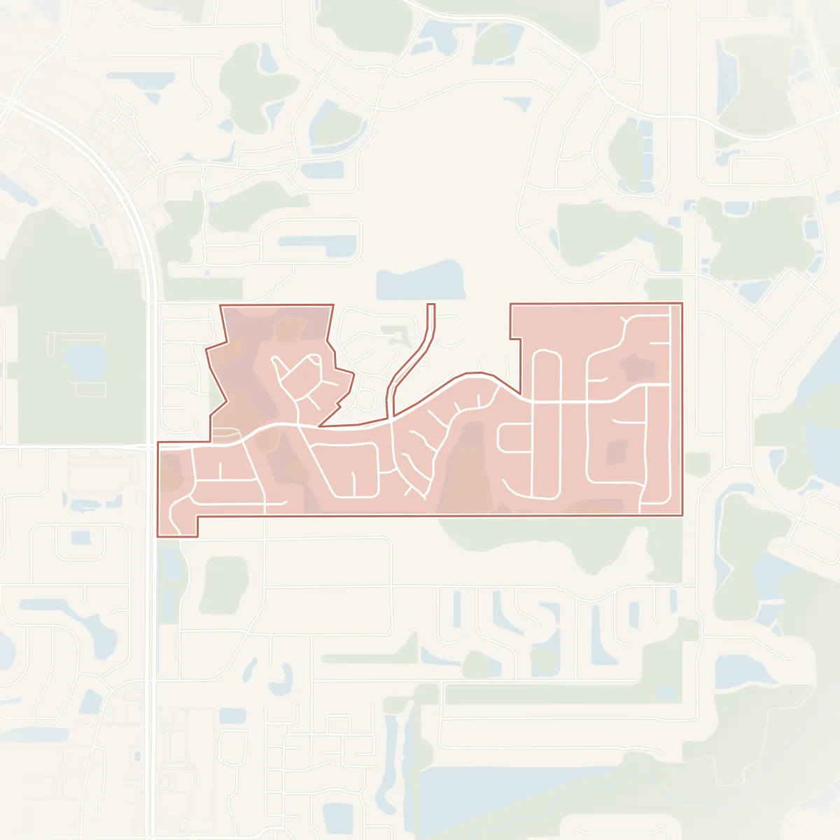 Map of Heritage Lake