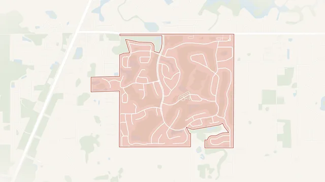 Map of Heritage Pines Florida