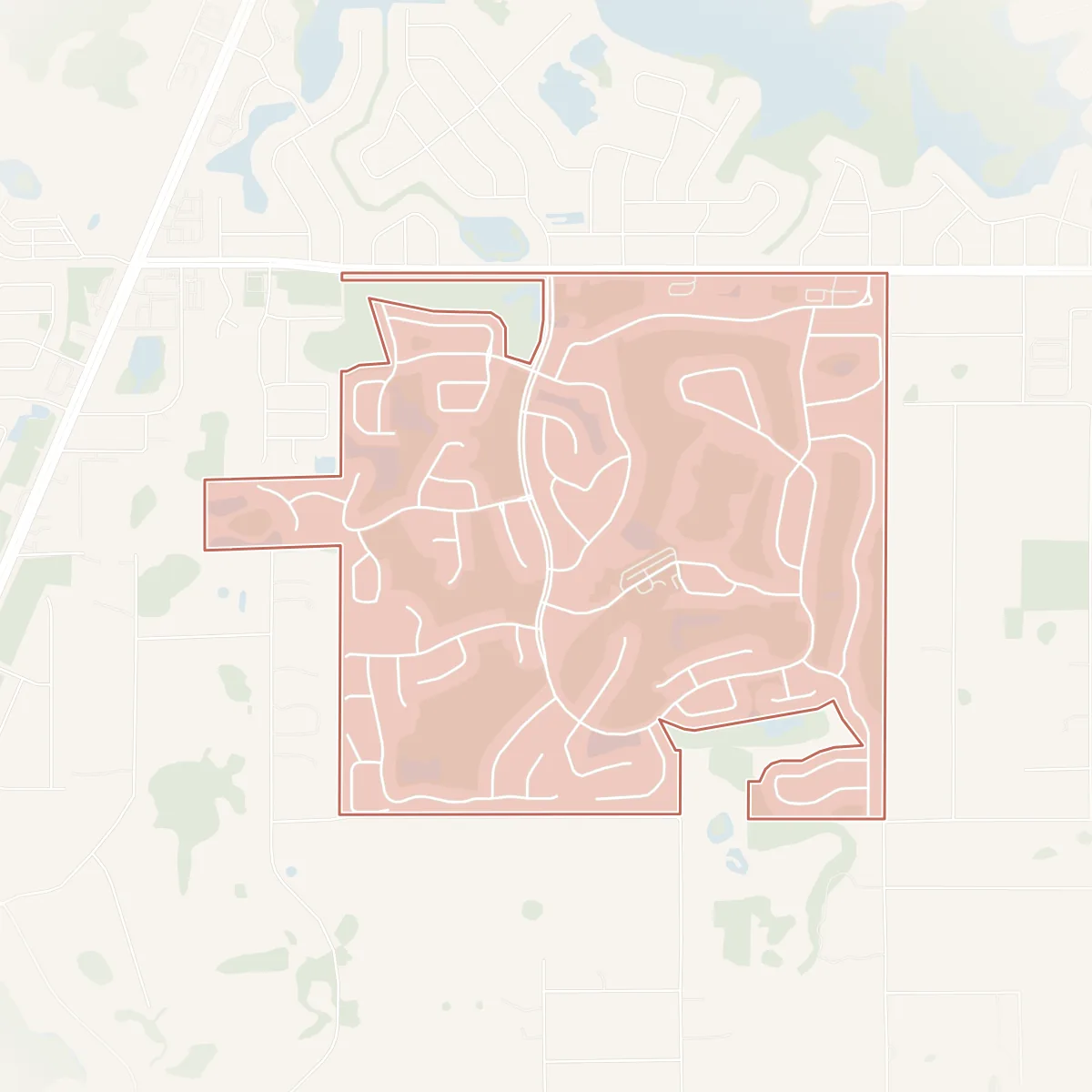 Map of Heritage Pines Florida