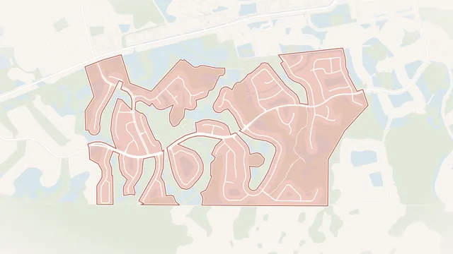 Map of Heritage Springs