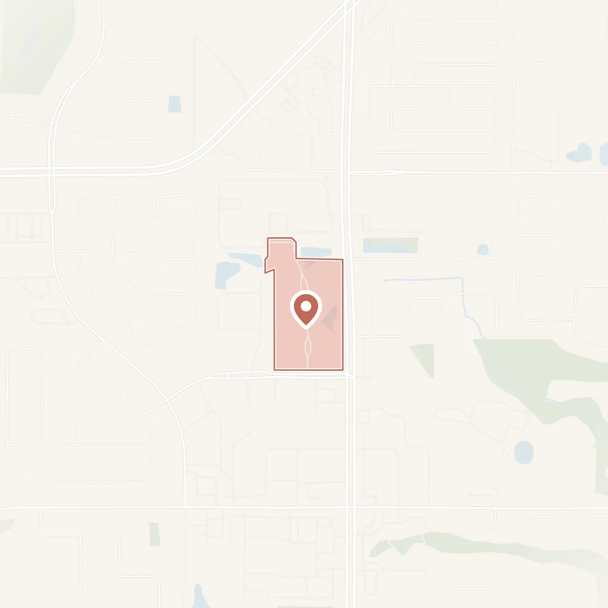 Map of Imperial Pines Condominiums