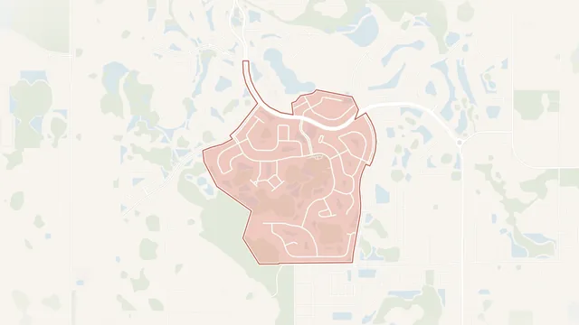 Map of Mirada