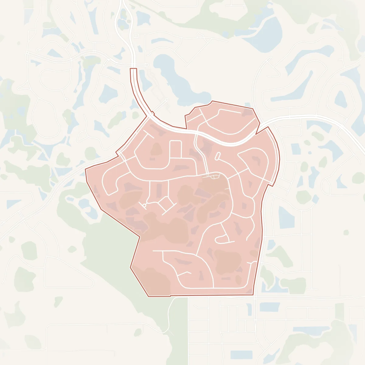 Map of Mirada