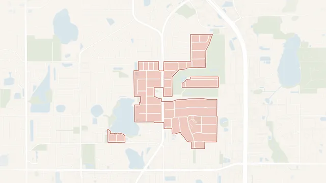 Map of On Top of the World Clearwater