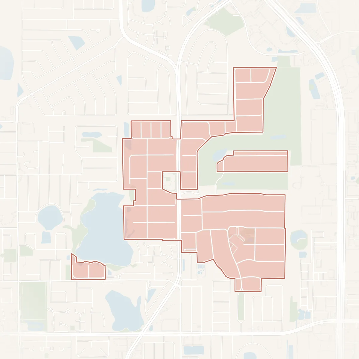 Map of On Top of the World Clearwater