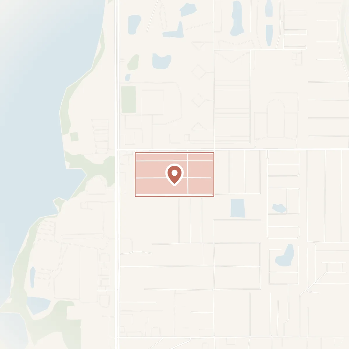 Map of Paradise Shores