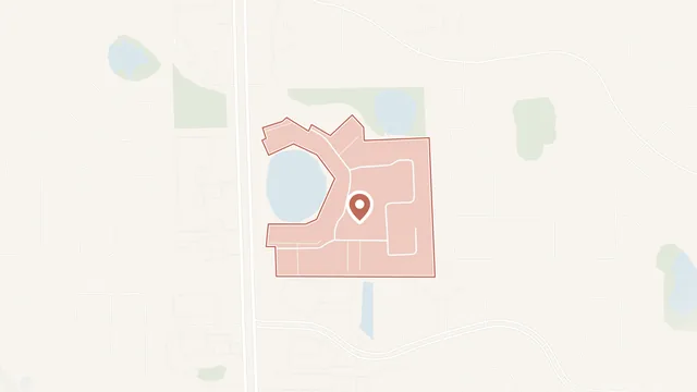 Map of Pine Ridge at Palm Harbor