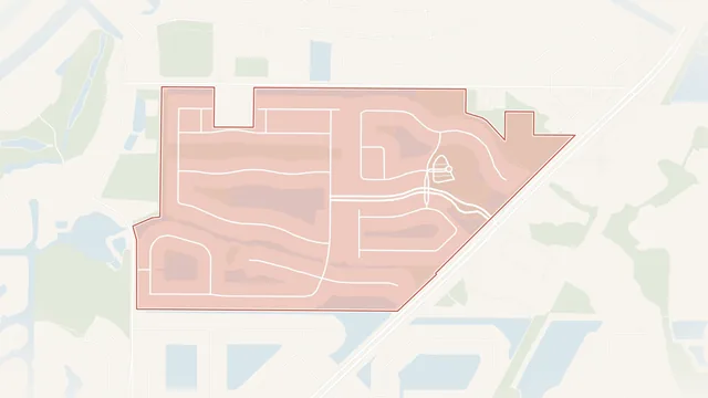 Map of Southshore Falls