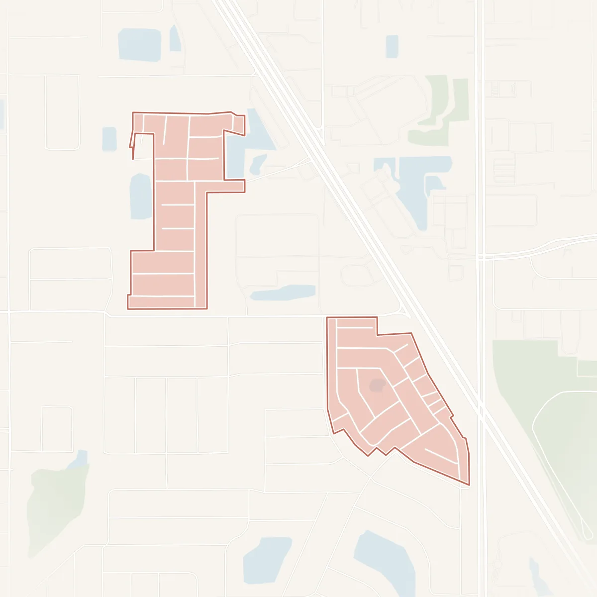 Map of Springwood Villas
