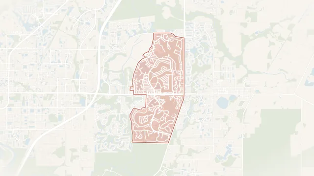 Map of Sun City Center