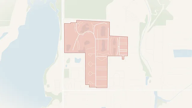 Map of Terrace Park of Five Towns