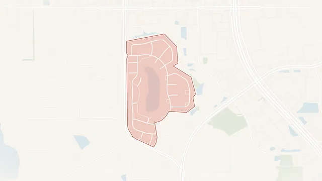 Map of Village on the Green