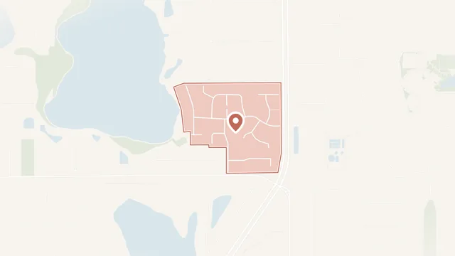 Map of Villas of Lake Arbor