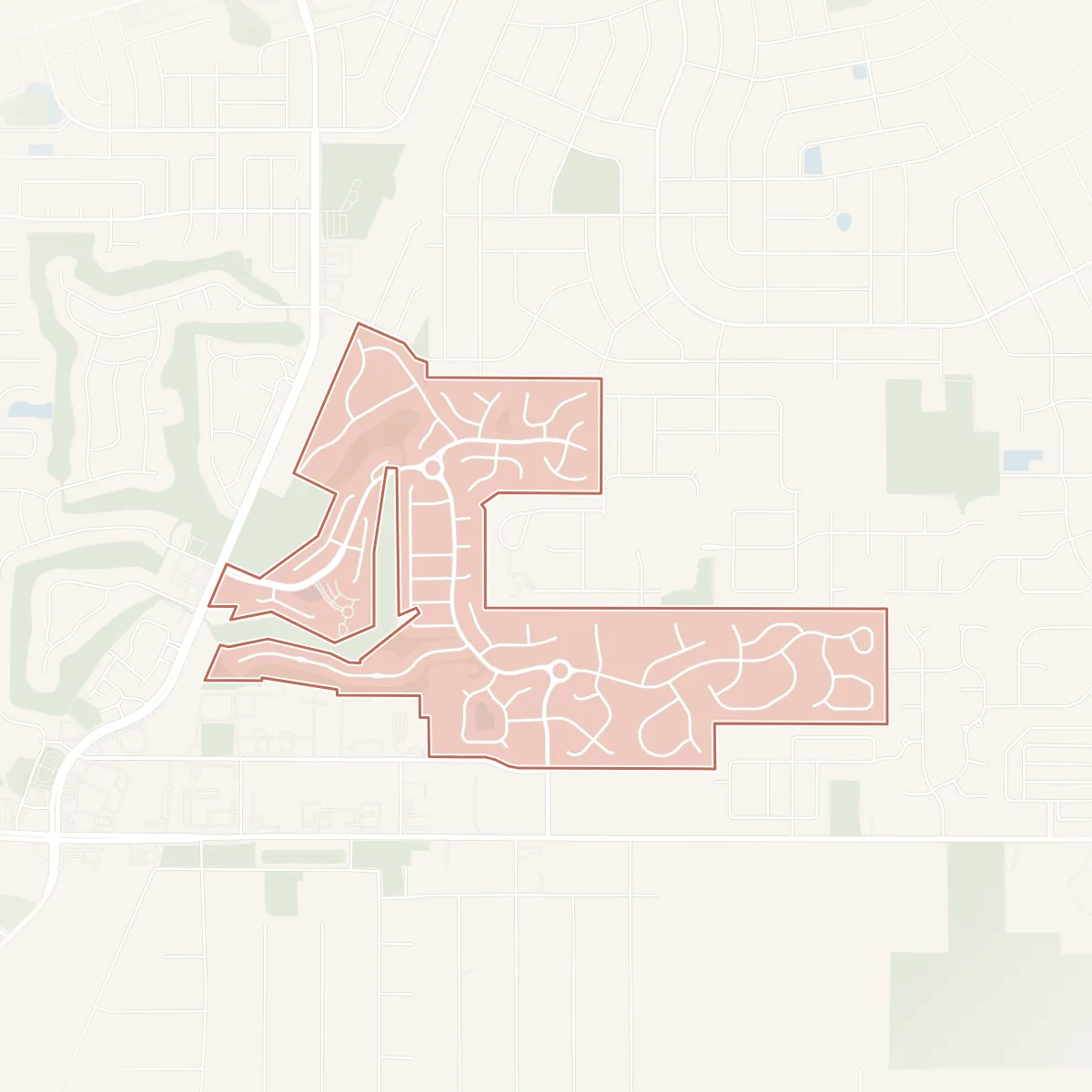 Map of Wellington at Seven Hills
